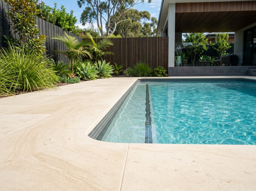 Liquid Limestone at a Launceston home